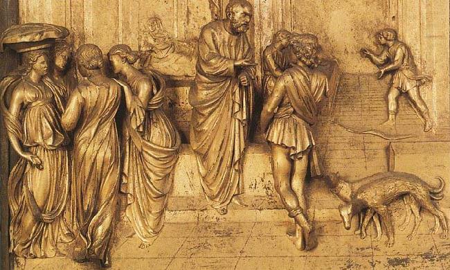 Isaac Sends Esau to Hunt, Lorenzo Ghiberti